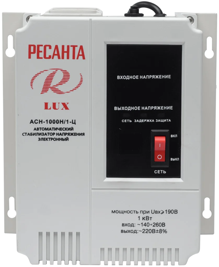 Стабилизатор Ресанта Lux АСН-1 000 Н/1-Ц