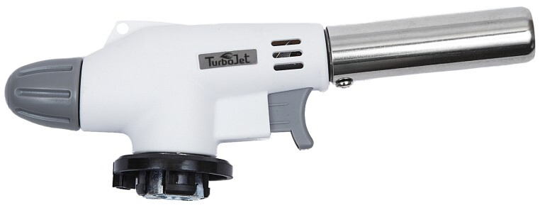 Горелка газовая с пьезоподжигом и регулятором уровня пламени TurboJet TJ74-B
