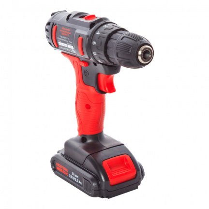 Шуруповерт аккумуляторный RedVerg Basic SD18LE/2-2 Li-Ion 25Нм 18.0В 2х2Ач