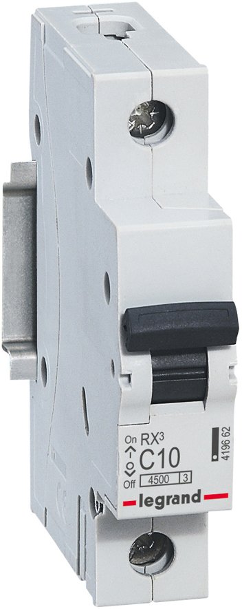 Выключатель автоматический Legrand RX3 1 полюс 10А